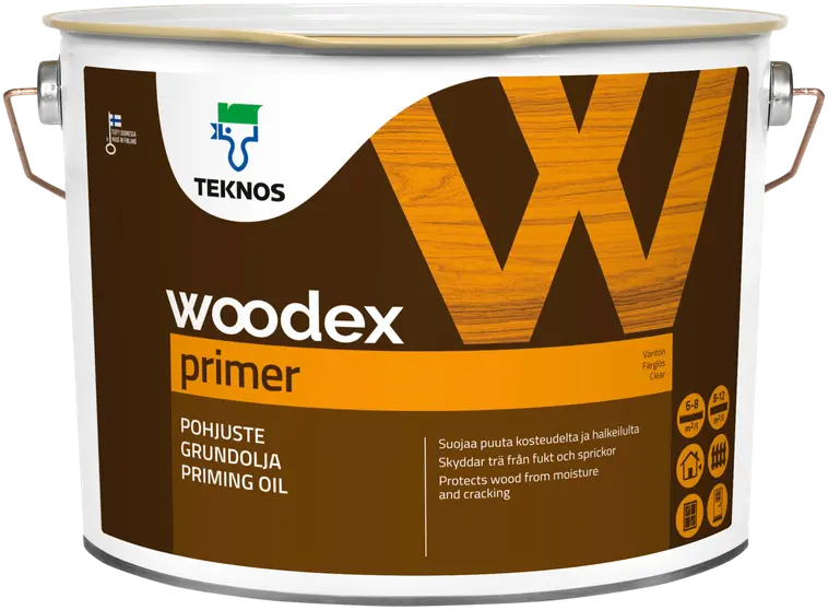 Teknos pohjuste Woodex Primer väritön 10l