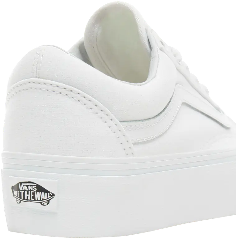 Vans naisten vapaa-ajan jalkine Old Skool Platform VN0A3B3U - True White - 5