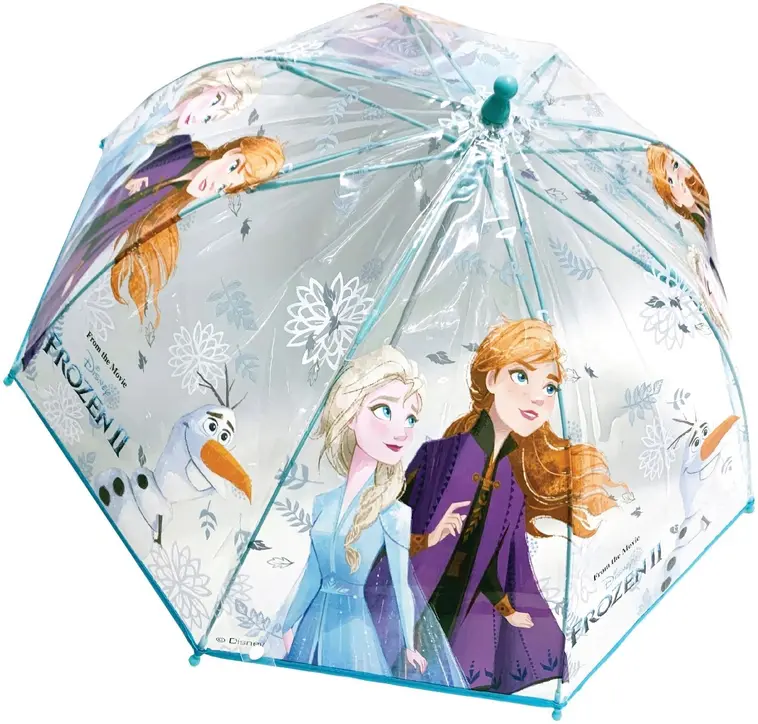 Frozen 2 lasten sateenvarjo läpikuultava