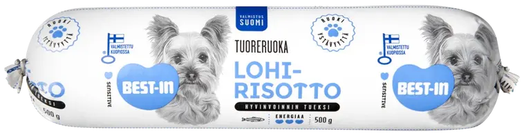Best-In Lohirisotto Koiran Tuoreruoka 500g