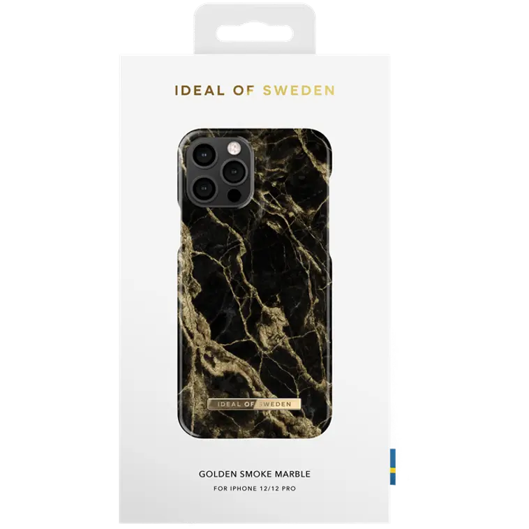 iDeal of Sweden Suojakuori iPhone 12/12 Pro Golden Smoke Marble - 2