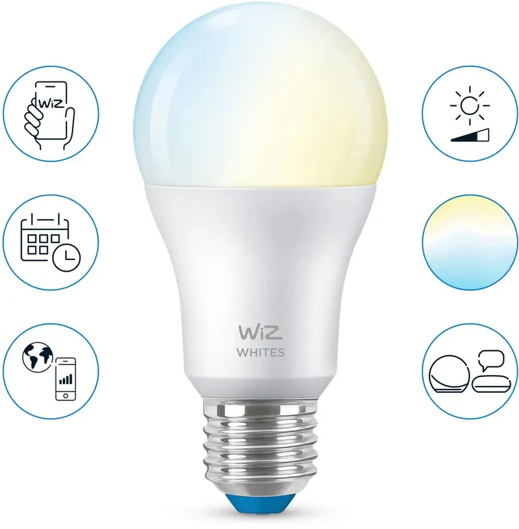 Wiz älylamppu E27 A60 8.5W TW Wi-Fi - 4