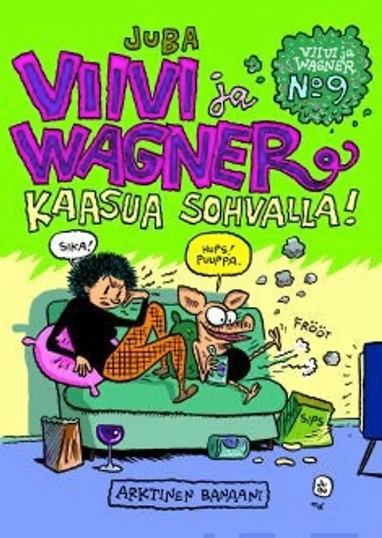 Viivi ja Wagner 9 - Kaasua sohvalla! | Prisma verkkokauppa