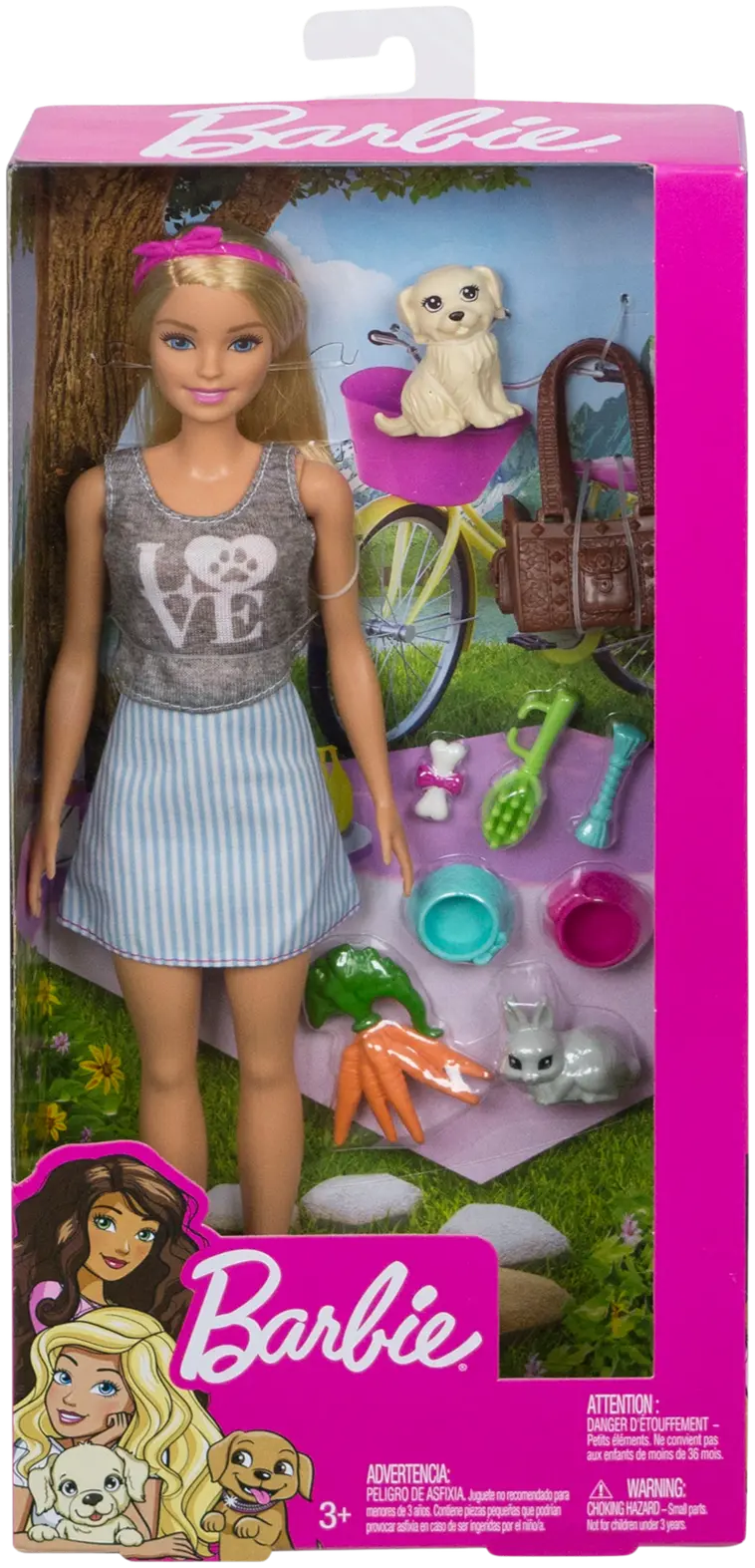 Barbie Dolls and pets FPR48