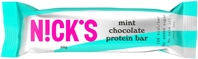 Nick's mint chocolate proteiinipatukka 50g