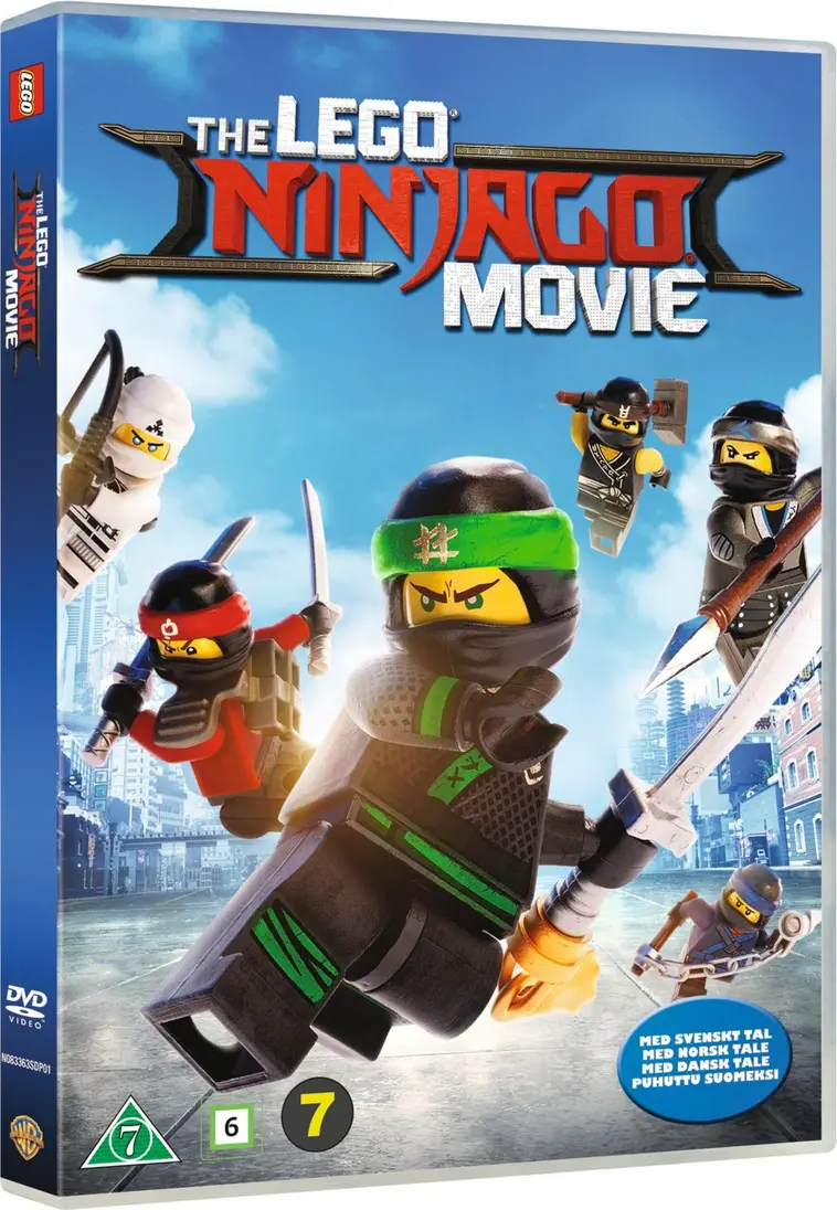 Lego Ninjago Movie DVD
