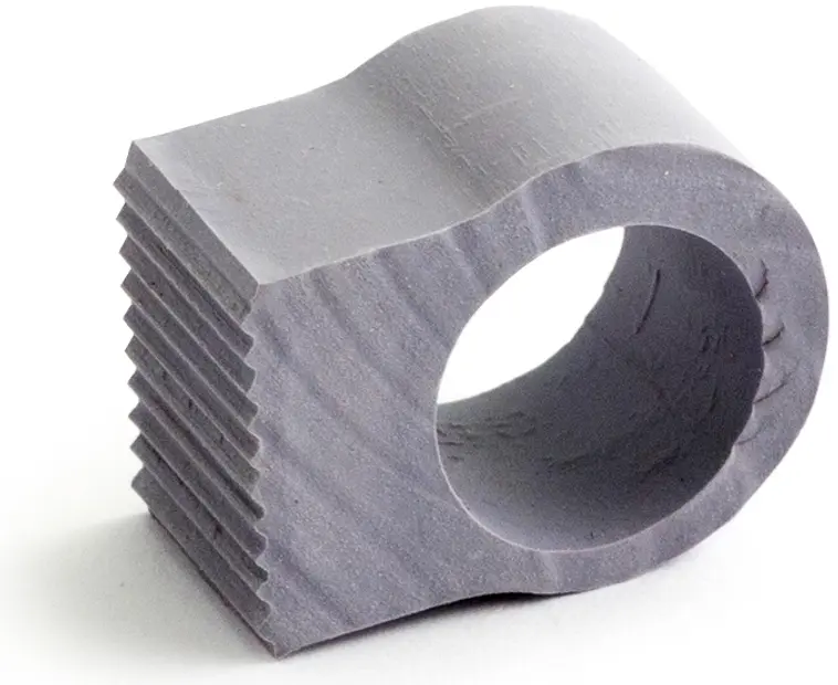 Habo kuminen ovenpysäytin 1160 20x14mm harmaa 3kpl - 2