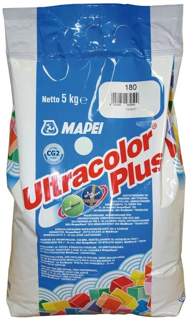 Mapei Ultracolor Plus saumauslaasti 111 Silver Grey 5 kg