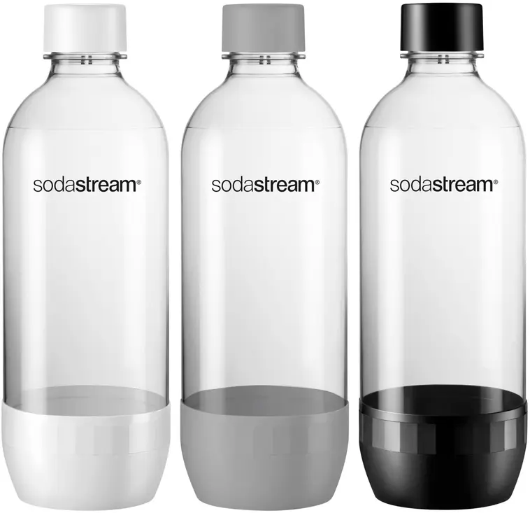 SodaStream Classic Juomapullo Valkoinen/Harmaa/Musta 3x 1L