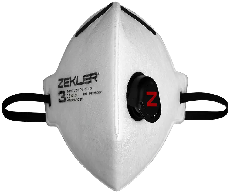 Zekler 1403-P3V hengityssuojain venttiilillä 3kpl