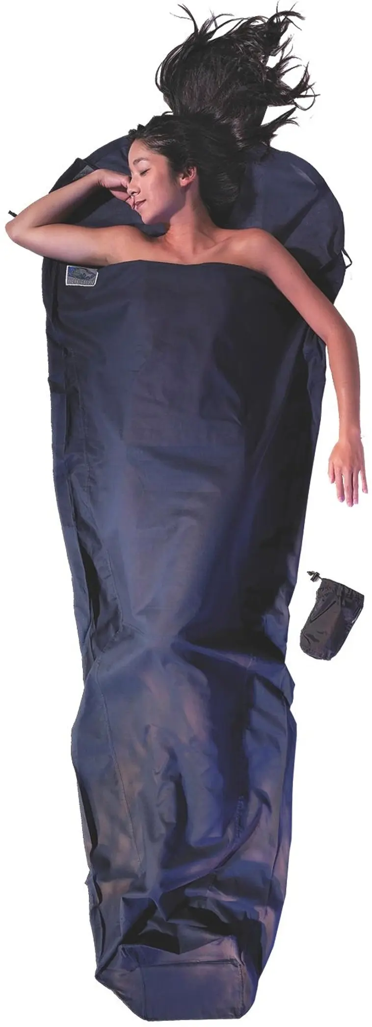 Cocoon Mummy liner makuupussin sisälakana sininen