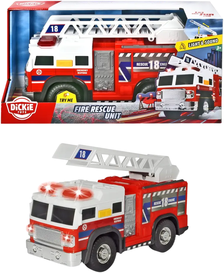 Dickie Toys Fire Rescue Unit paloauto 30 cm
