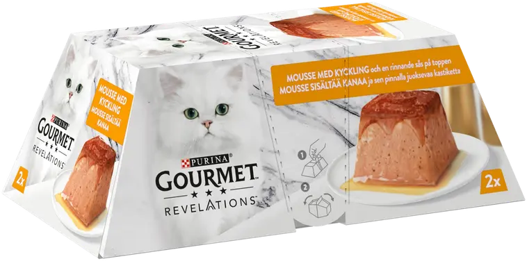 Gourmet Revelations 2x57g Kanaa kissanruoka
