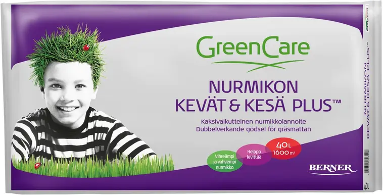 GreenCare Nurmikon Kevät & Kesä PLUS 40L