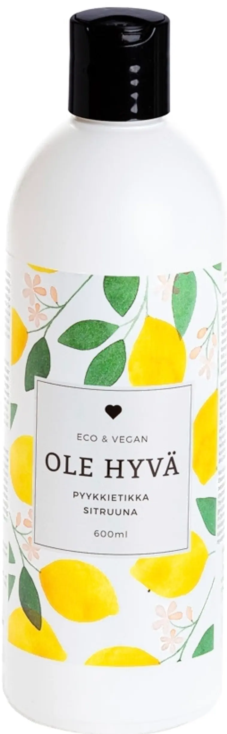 Ole Hyvä pyykkietikka sitruuna 600 ml | Prisma verkkokauppa