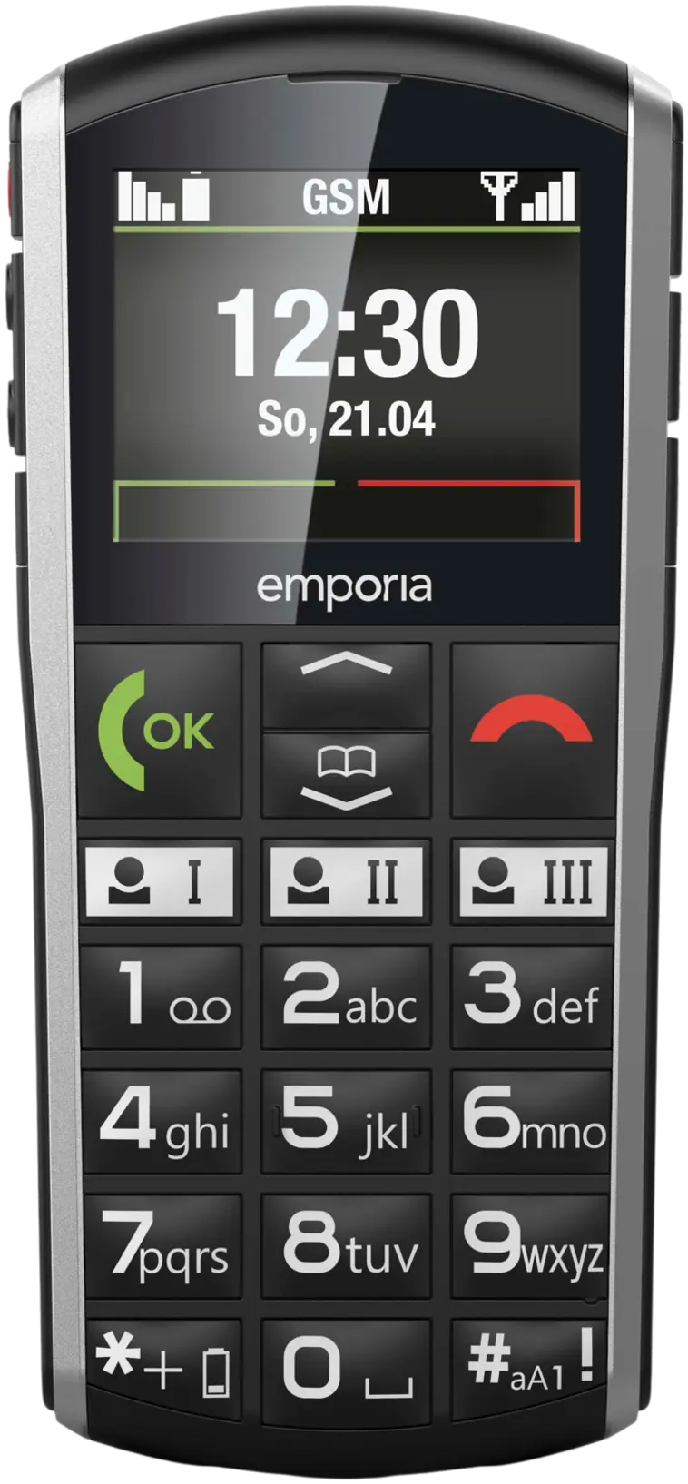 Emporia Simplicity 4G puhelin, musta - 2