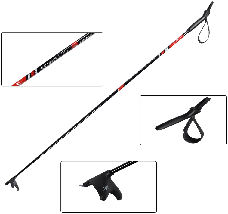 SR Hiihtosauva 160 cm - BLACK - 5