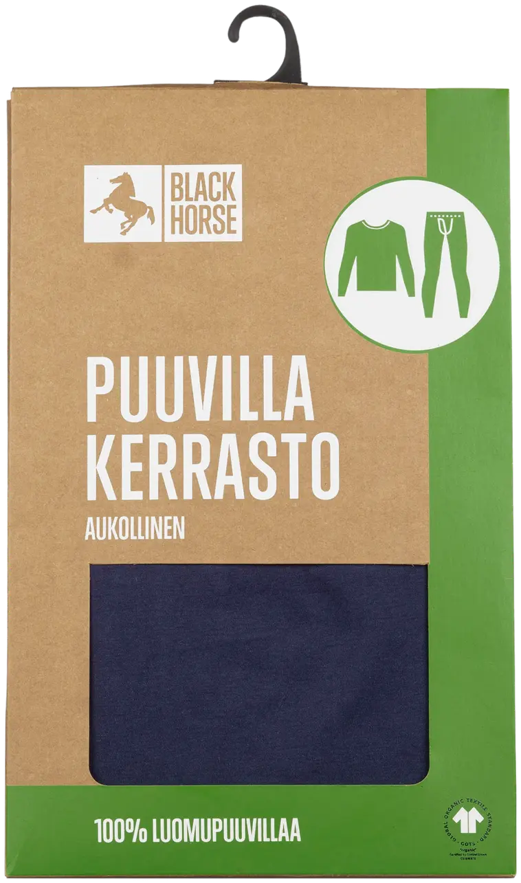 Black Horse miesten puuvillakerrasto Olavi - Dark blue - 2