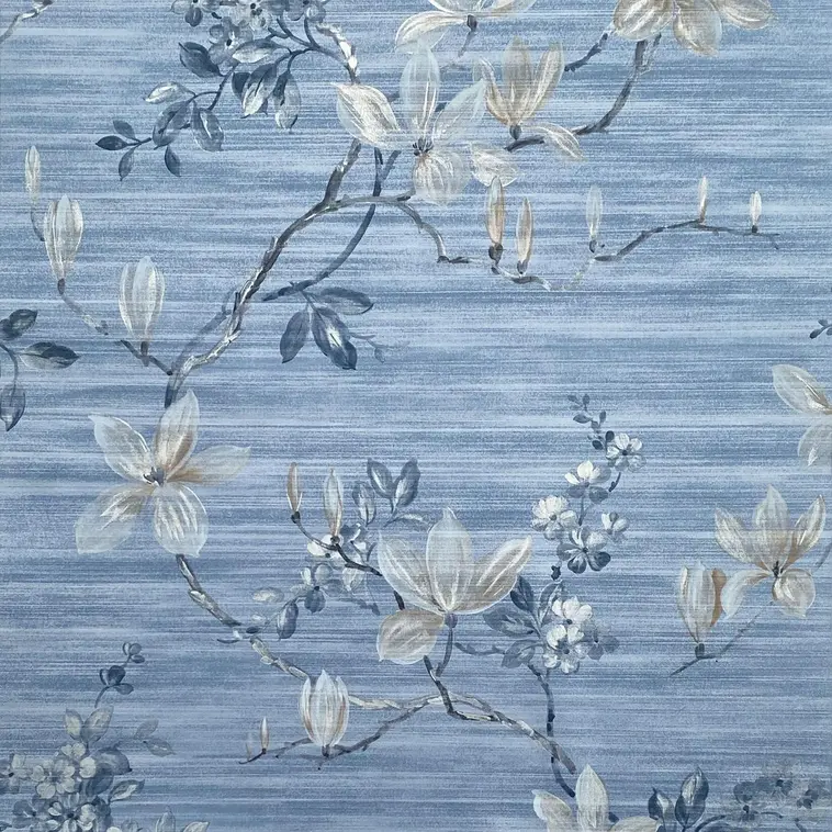 Arthouse paperitapetti Jardin Floral Blue 924201 0,53m x 10,05m