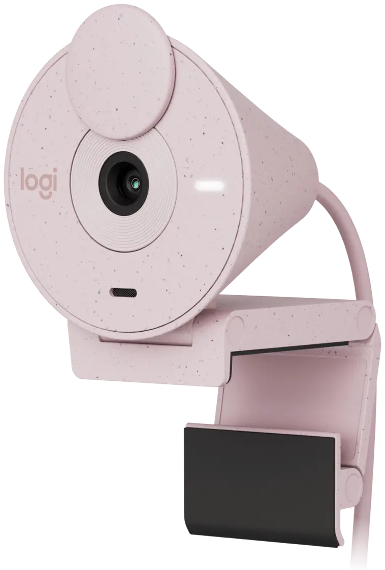 Logitech Webbikamera Brio 300 Full HD - ruusu
