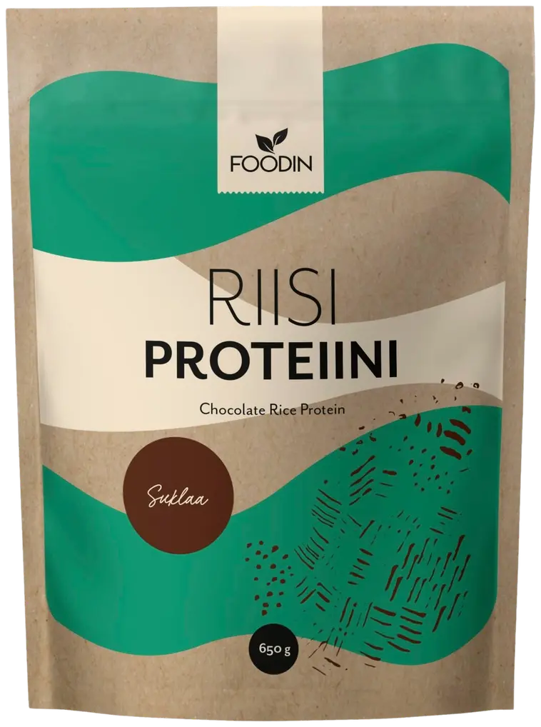 Foodin 650g riisiproteiini suklaa