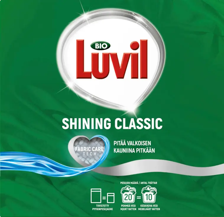Bio Luvil  Classic Pyykinpesujauhe   750 g