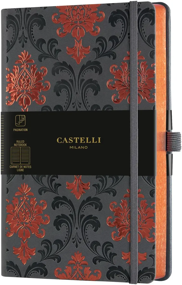 Castelli muistikirja Baroque 13x21