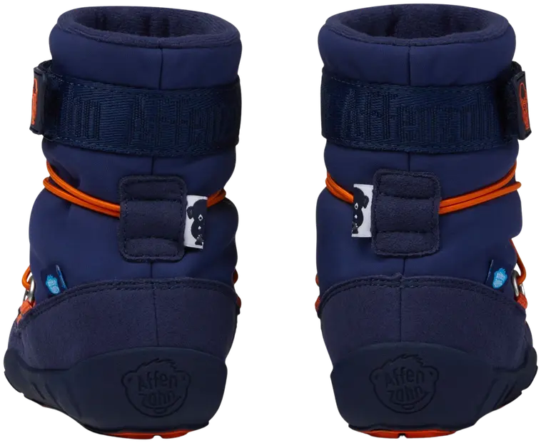 Snow Boot Econyl Snowy Elephant - paljasjalkakenkä - Blue - 4