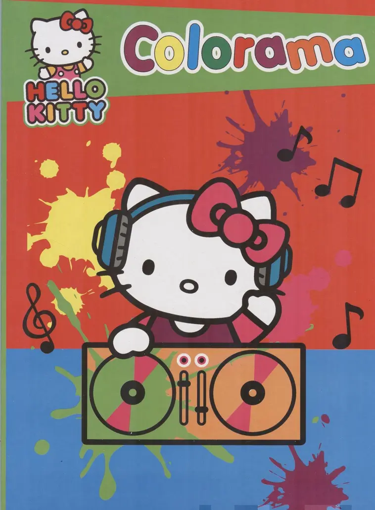 Hello Kitty Colorama värityskirja