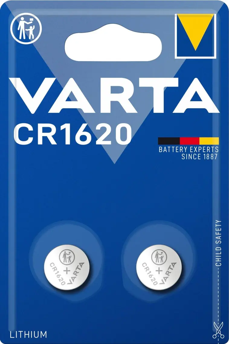 Varta cr1620 nappiparisto 2-pack