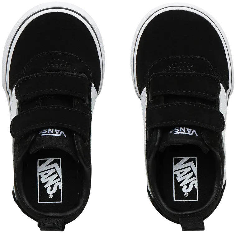 Vans lasten ensiaskelkengät TD Ward V - Black/white - 2