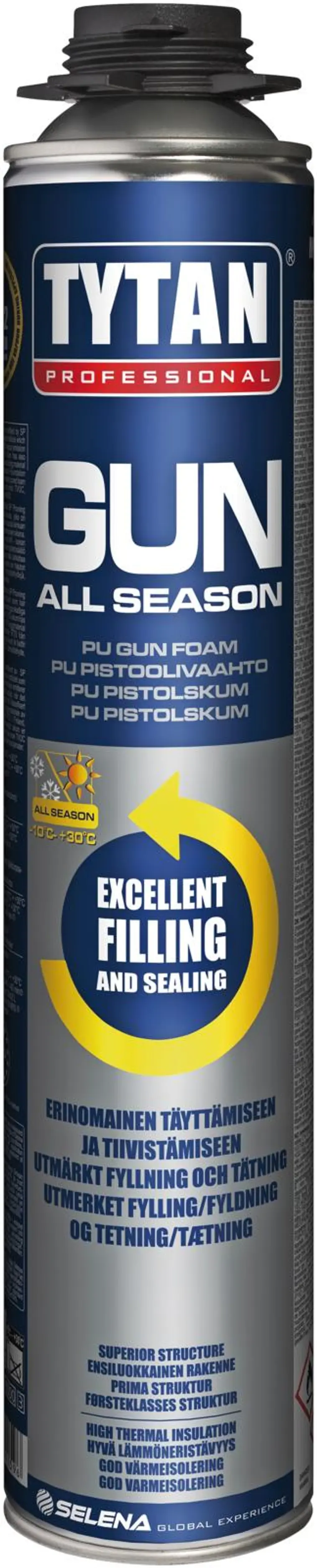 Tytan O2 STD All Season Ergo PU pistoolivaahto 750ml jokasään | Prisma  verkkokauppa