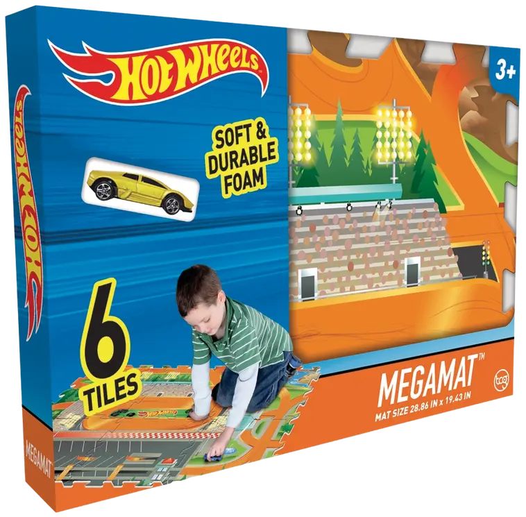 MegaMat Foam Tile Mega Mats - Hot Wheels