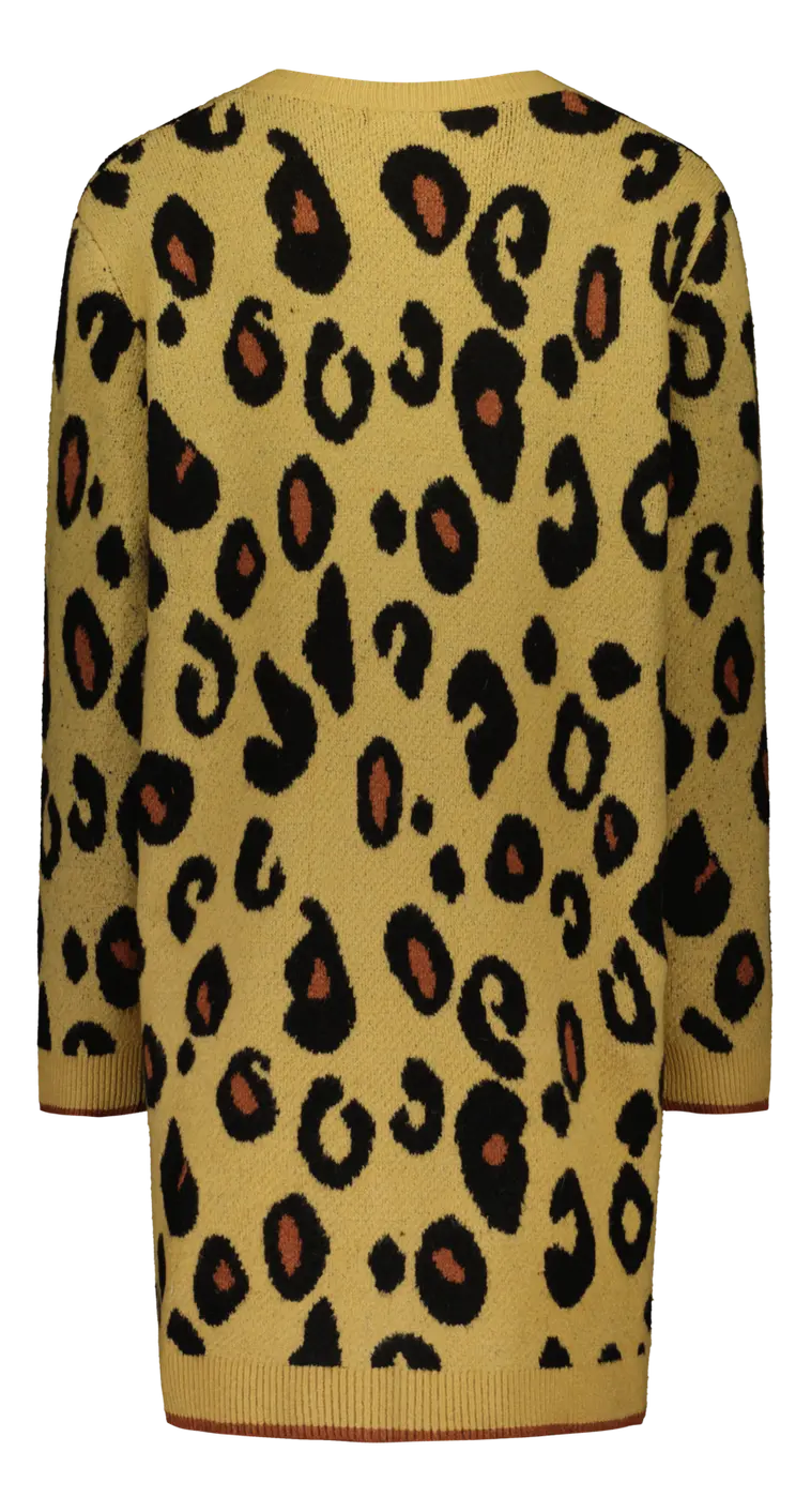 House naisten neuletakki 213H302309 - leopard knit - 2