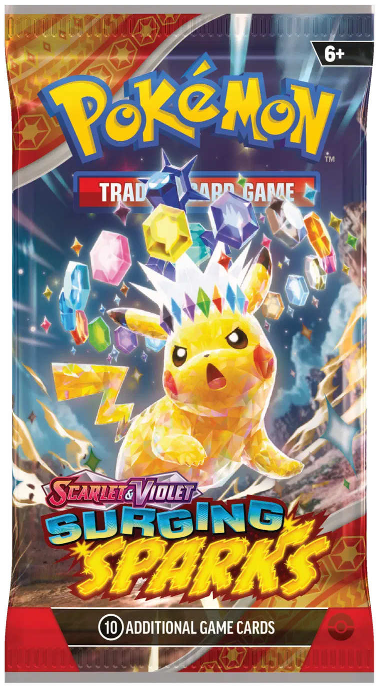 Pokémon TCG SV8 Surging Sparks Booster
