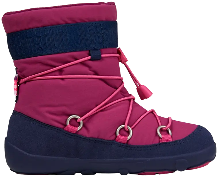 Snow Boot Econyl Snowy Flamingo - paljasjalkakenkä - Purple - 4