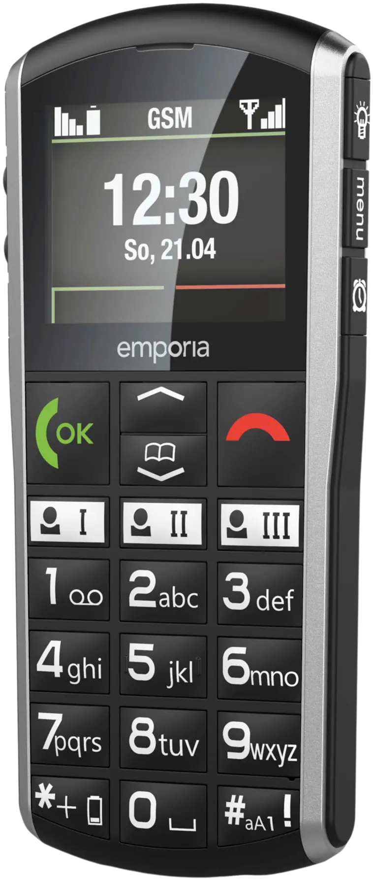 Emporia Simplicity 4G puhelin, musta - 3