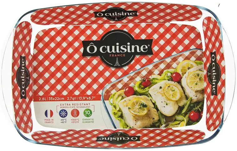 Ocuisine lasivuoka 35x22 cm