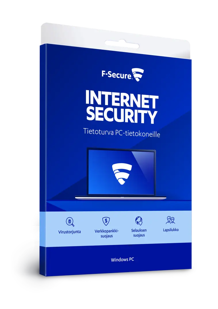 F-Secure Internet Security virustorjunta 1 vuosi 3 PC:tä (päivitys)