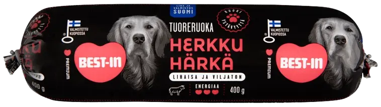 Best-In Herkku Härkä Koiran Tuoreruoka 400g