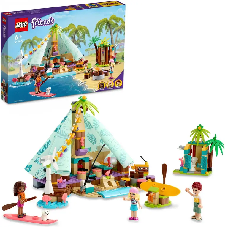 LEGO® Friends Luksusteltta rannalla 41700