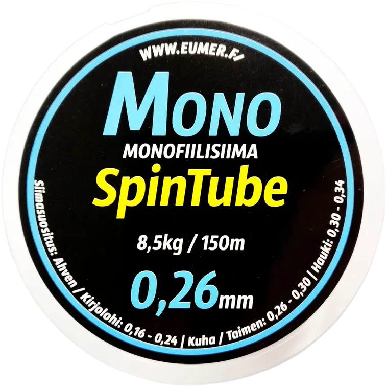Spintube monofiilisiima  0,26mm / 150m