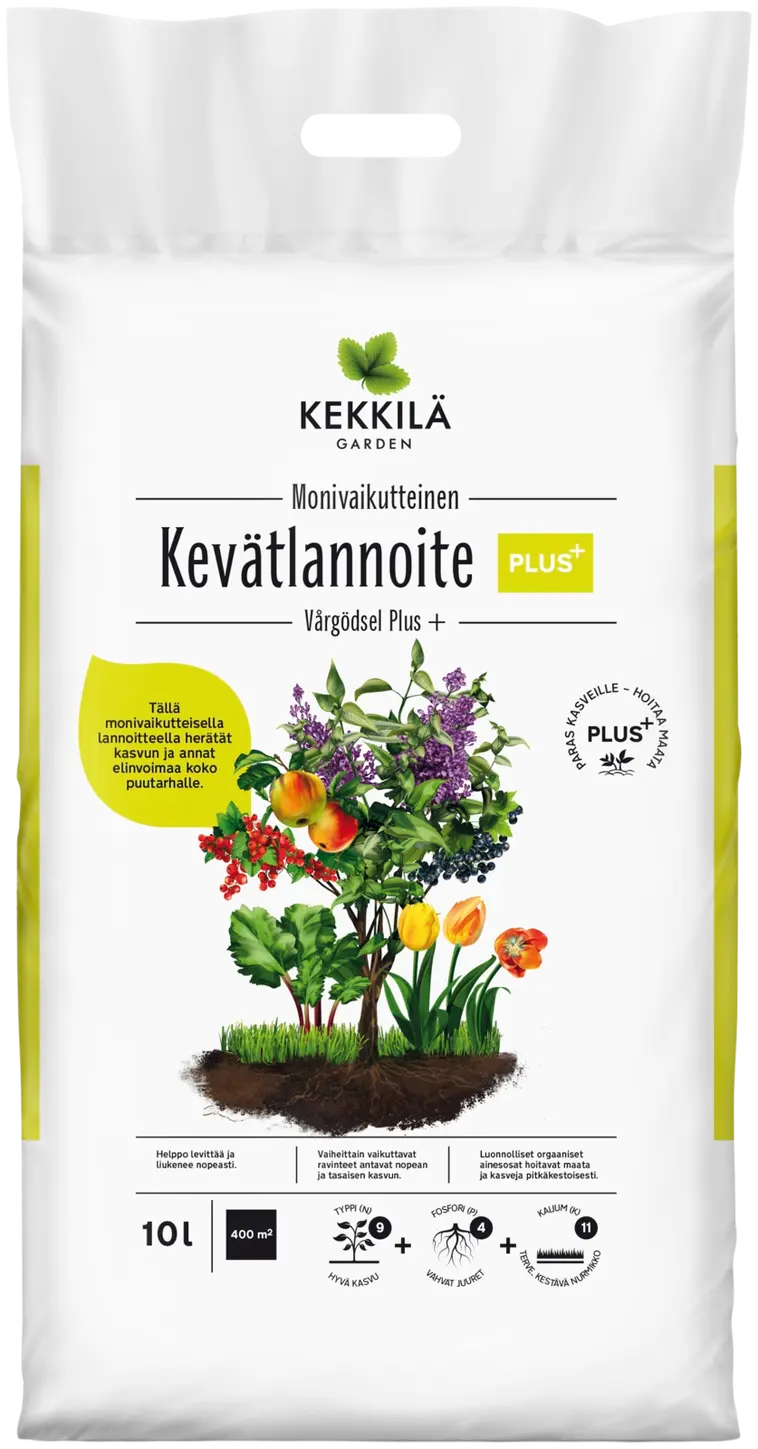 Kekkilä Kevätlannoite Plus+ 10 l | Prisma verkkokauppa