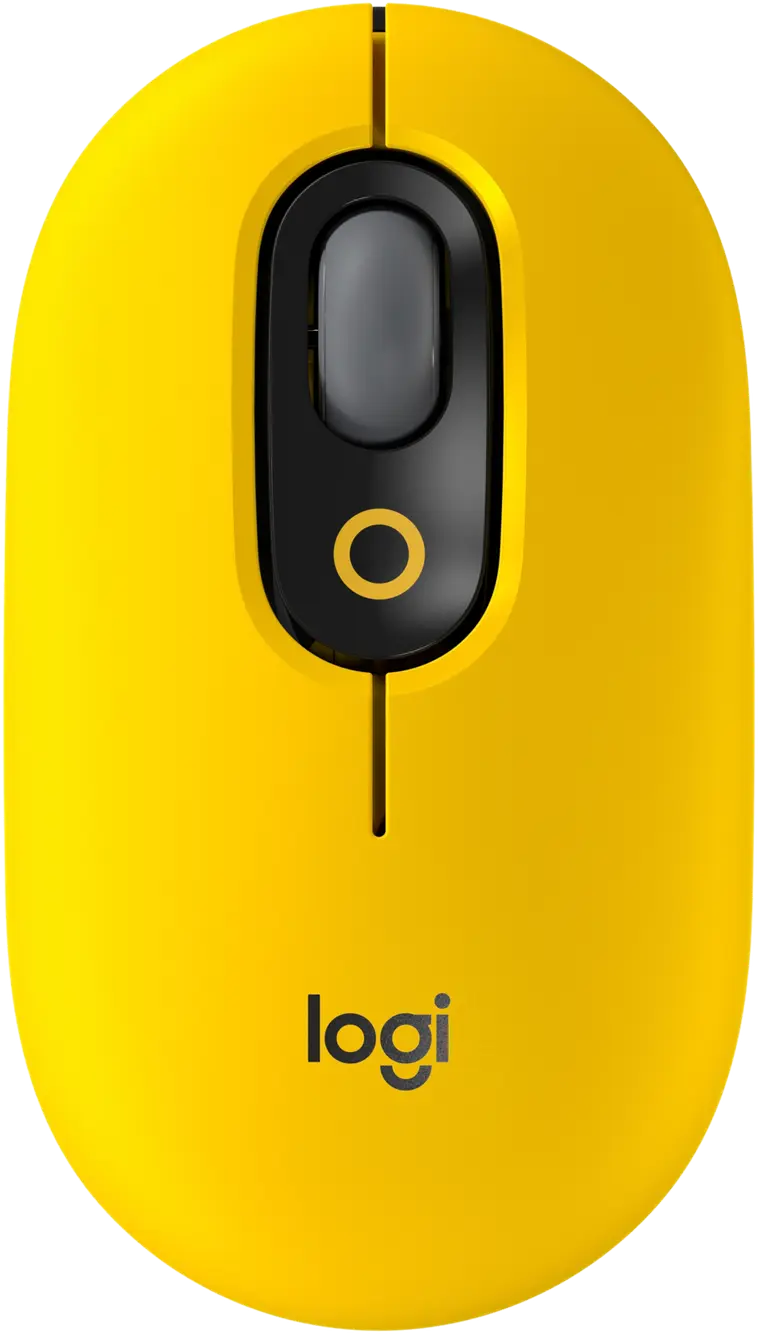 Logitech langaton hiiri POP Mouse with Emoji Blast Yellow