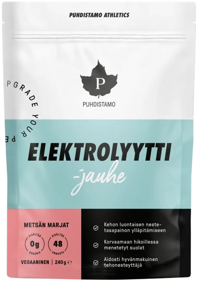 Puhdistamo Elektrolyyttijauhe Metsän marjat 240 g | Prisma verkkokauppa