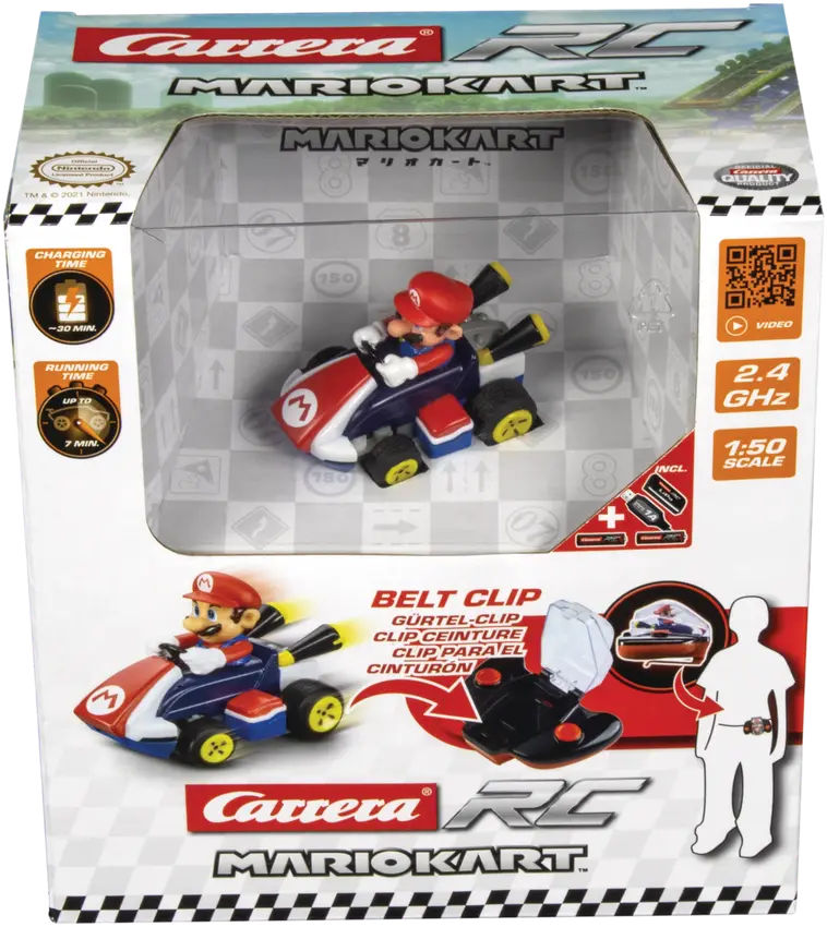 Nintendo 2,4GHz Mario Kart radio-ohjattava auto Mini RC