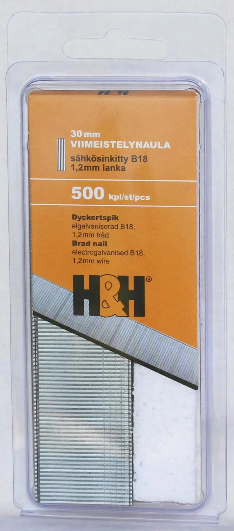 H&H ss 30 mm 500kpl viimeistelynaula - 1