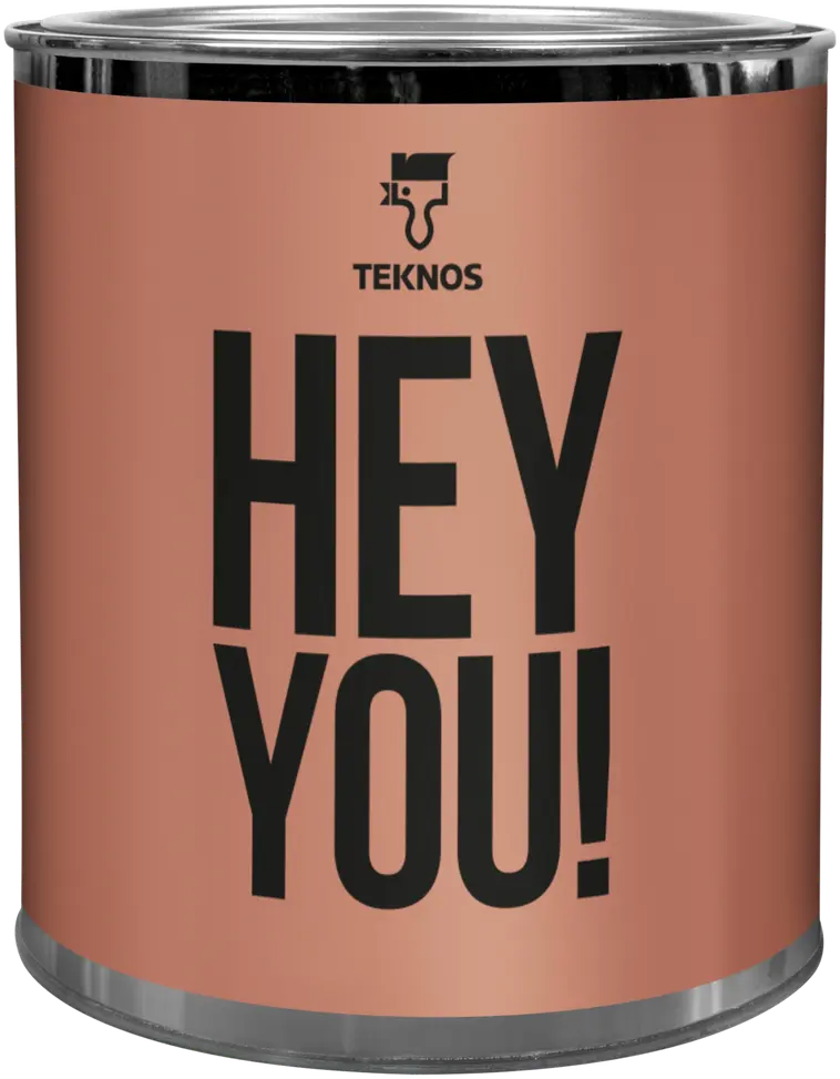Teknos Colour sample Hey you! T1530