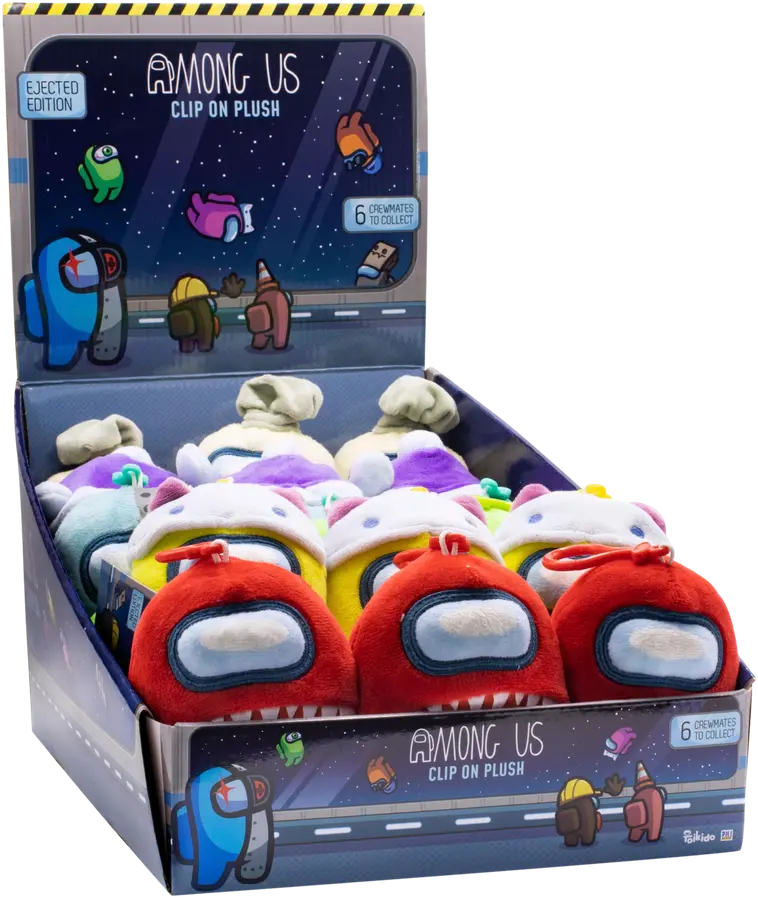 Among Us Clip on pehmo 13 cm S3
