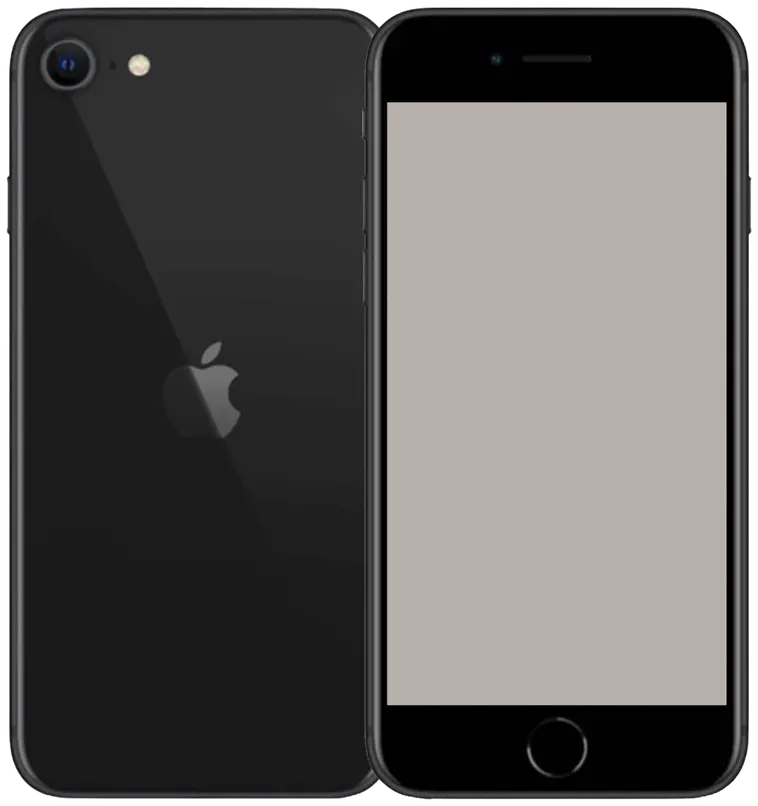 Apple iPhone SE 2 64GB  Älypuhelin Black, tehdashuollettu, käytetty puhelin